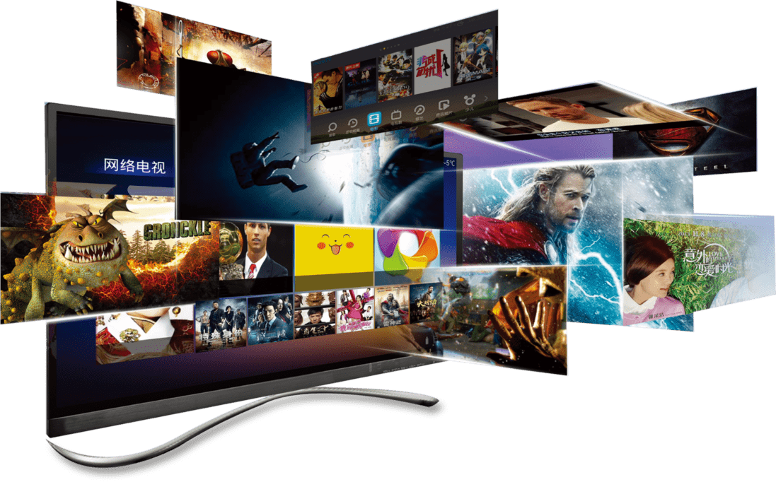 Hakuna TV Streaming Service auf Smart TV